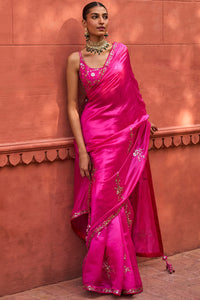 Classic Gulaabi Saree