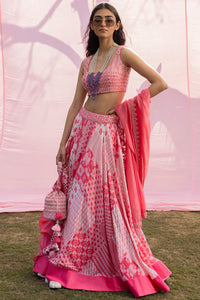 Printed Lehenga Set