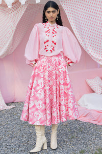 Masoom Gulabi Skirt Set