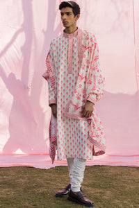 Booti Print Dushalla Kurta Set