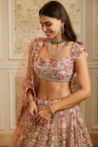 Ameera Pink Lehenga Set