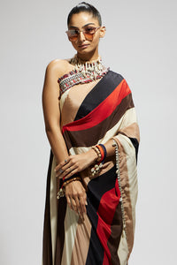 Samsara Stripe Drape Top and Pants