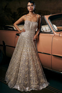 Champagne Crystal Gown
