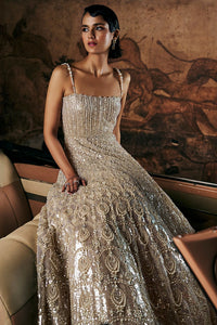 Champagne Crystal Gown