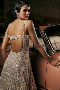 Champagne Crystal Gown