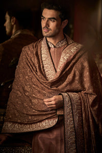 Coffee Sherwani Set