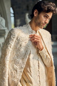 Ivory Nude Jacket Set