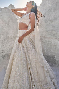 Ivory Pearl Lehenga Set