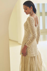 Nude Dori Sharara Set