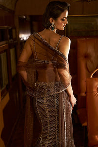 Silver Checkered Skirt Set