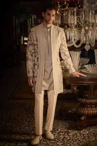 Silver Grey Open Jacket