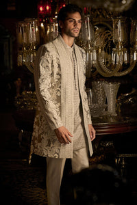 Silver Grey Open Jacket