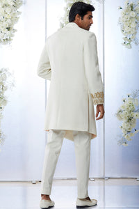 Ivory Sherwani Set