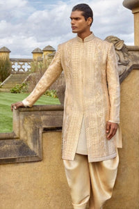 Rose Gold Sherwani Set