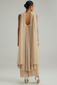 Light Beige Kurta Set