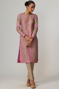 Mud Mauve Multicolour Kurta Set