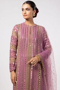 Mud Mauve Mirror Kurta Set