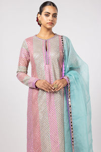Aqua Pant Kurta Set