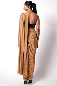 Corset Bustier with Star Sari