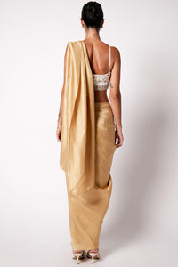 Iris Bustier with Masai Godet Sari