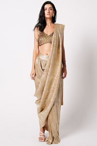 Shivi Blouse with Metallic 2.0 Sari
