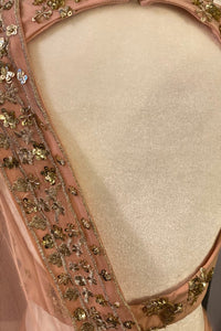 Pink and Gold Lehenga