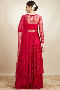 Hot Pink Thread Sharara