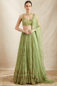 Mint Green Heavy Lehenga Set