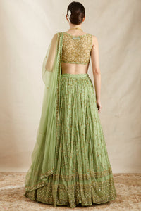 Mint Green Heavy Lehenga Set