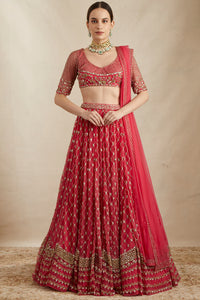 Sharbat Pink Heavy Lehenga Set