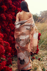 Nude Dahlia Saree