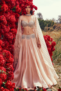 Champagne Tara-Nurekha Cape Set