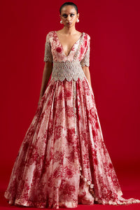 Blossom Belted Anarkali