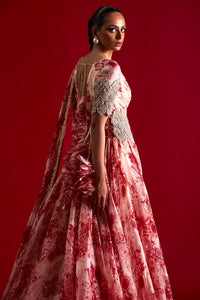 Blossom Belted Anarkali