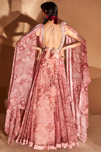 Blush Bahaar Anarkali With Attached Dupatta