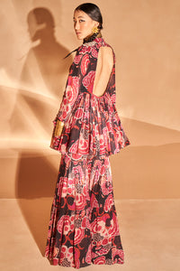 Gulbahar Peplum And Sharara Set