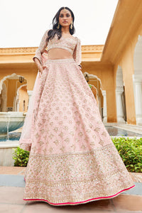Mohini Lehenga - Blush