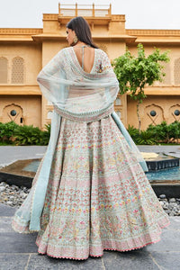 Gayaka Lehenga - Powder Blue