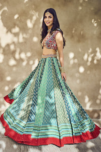 Kavi Lehenga - Sage