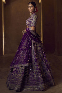 Gahina Lehenga - Purple