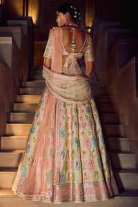 Kalakara Lehenga - Cream