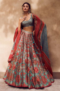 Mayai Lehenga - Blue