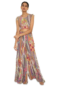 Iiyana African Print Sharara Set