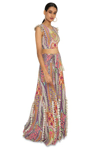 Iiyana African Print Sharara Set