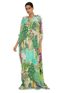 Aurora Kuno Print Kaftan