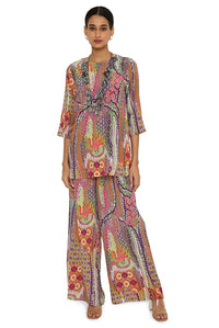 Noorain African Print Palazzo Set