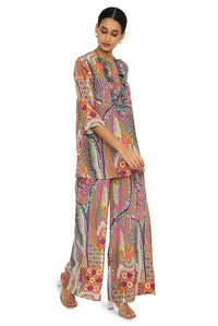 Noorain African Print Palazzo Set
