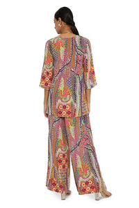 Noorain African Print Palazzo Set