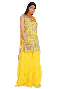 Banuka Yellow Kurta Set