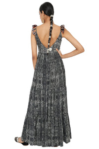 Nadira Embroidered Anarkali With Churidar